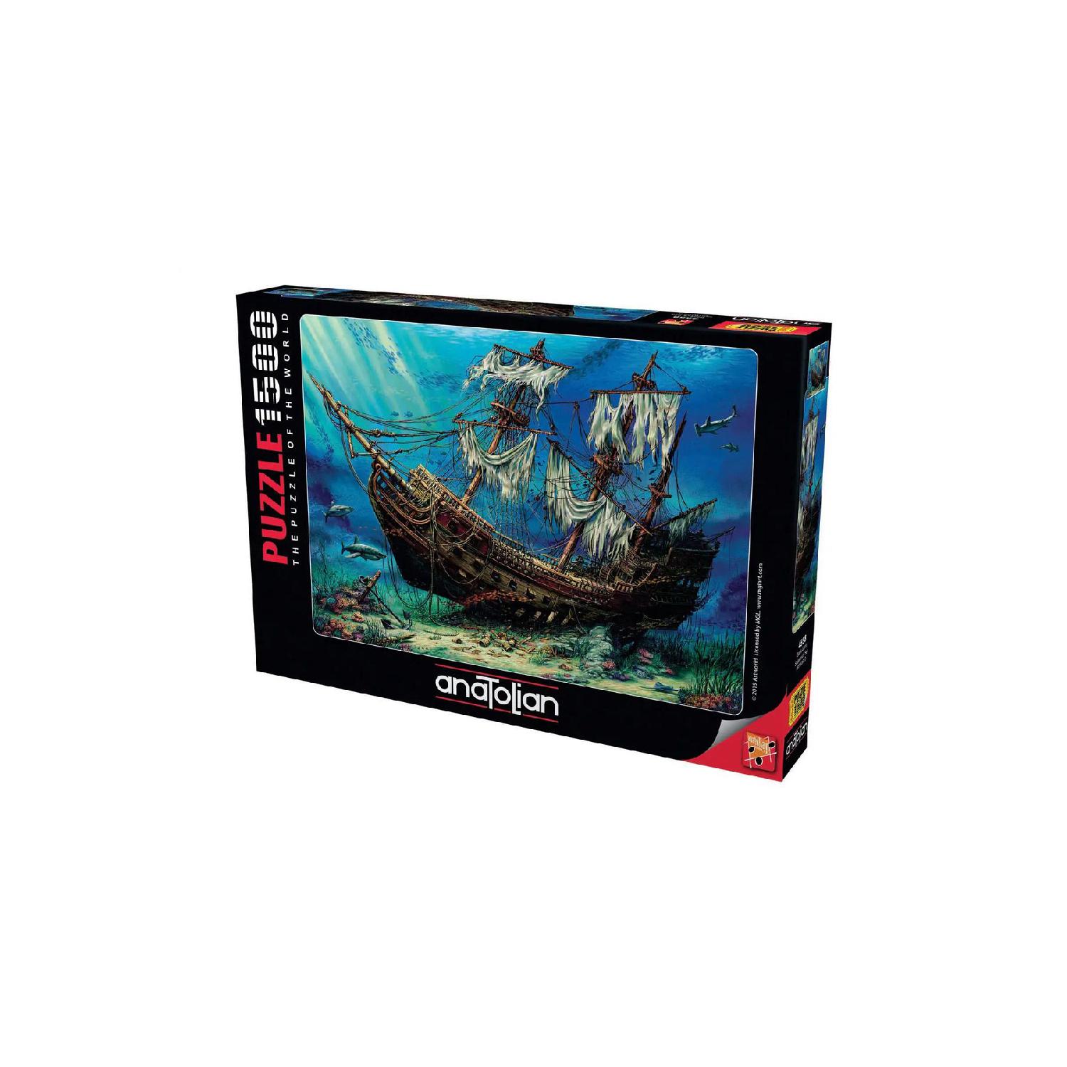 

1500 Pieces Of Puzzle / Sunken Ship - Code: 4558