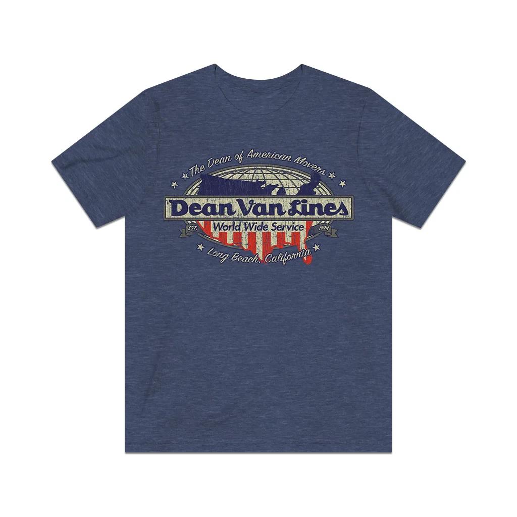 Мужская футболка Dean Van Lines 1944 года, винтажная 4XL