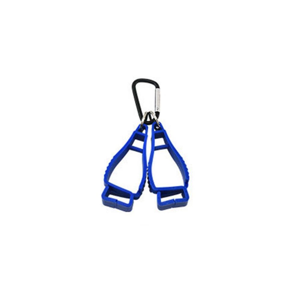 

Plastic Glove Clip Holder Big Work Clamp Grabber Catcher Labor Protection Supplies синій