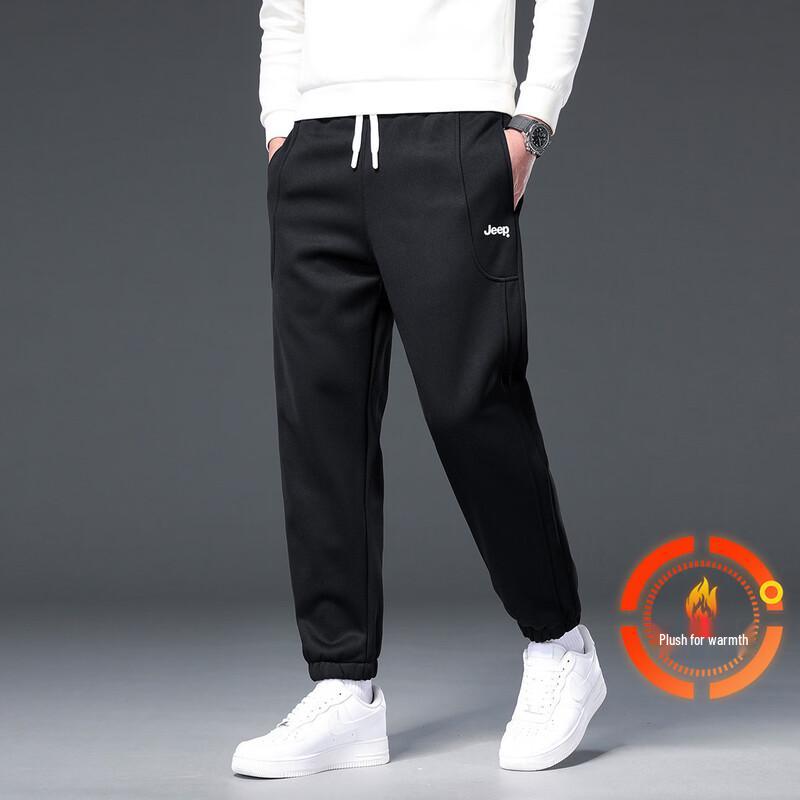 JEEP Men s Winter Outdoor Fleece-Lined Straight-Leg Pants XXL