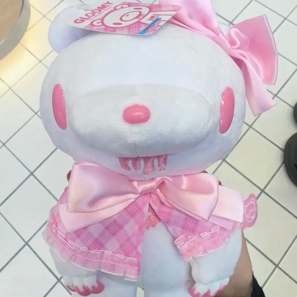 Gloomy Bear White Pink Lolita