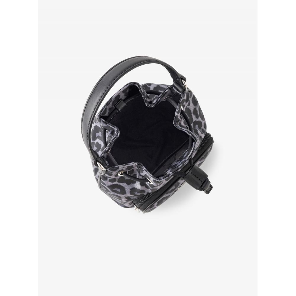 Michael Kors Nylon Bucket Bag Small 35f5s5fm5c1 Black