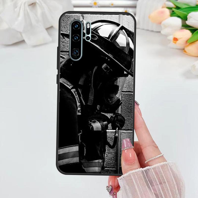 Firefighter Fireman Heroes For Huawei Nova 9 10 SE 11 Pro 12i 11i 8i Y60 Y70 Y90 Y61 Y91 Y72 Y73 P20 P40 P30 Lite Case
