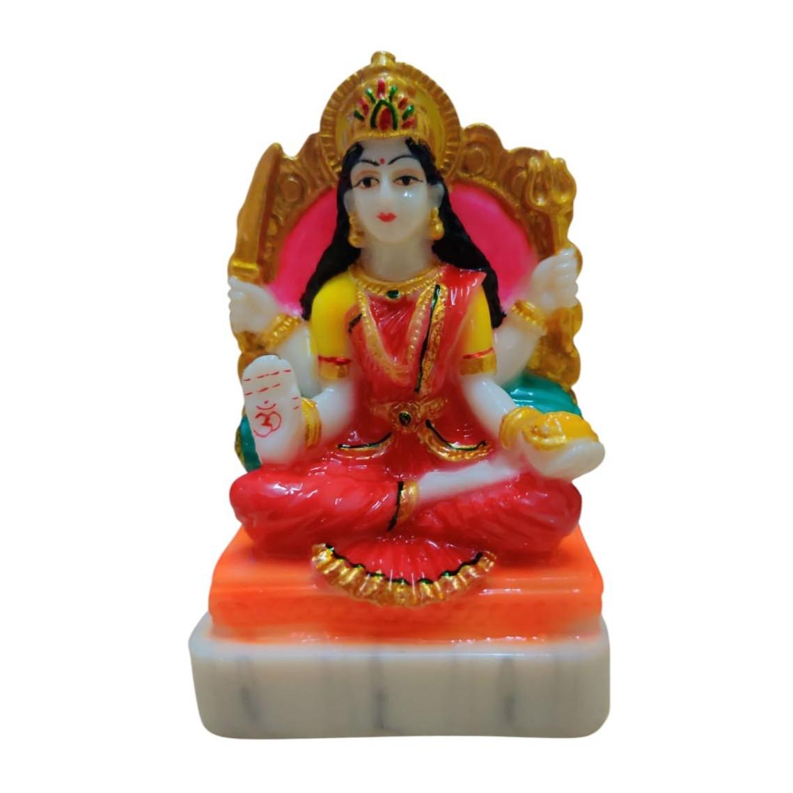 

@ Indian Traditional Idol Santoshi Maa Home & Temple Decor 344Gm Zr-7022-60%Off