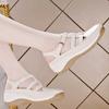Mode Superleichte Offene Von Hinten Mittelalter Frauen Schuhe Straßen Sandalen Einweg Hausschuhe Sneakers Sport Original