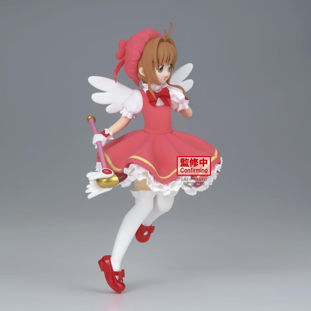 Banpresto Action Figure Sakura Kinomoto, Cardcaptor Sakura Clow Card, 20cm, Multicolor, BP28647P, Collectible Figure, Perfect for Anime Fans