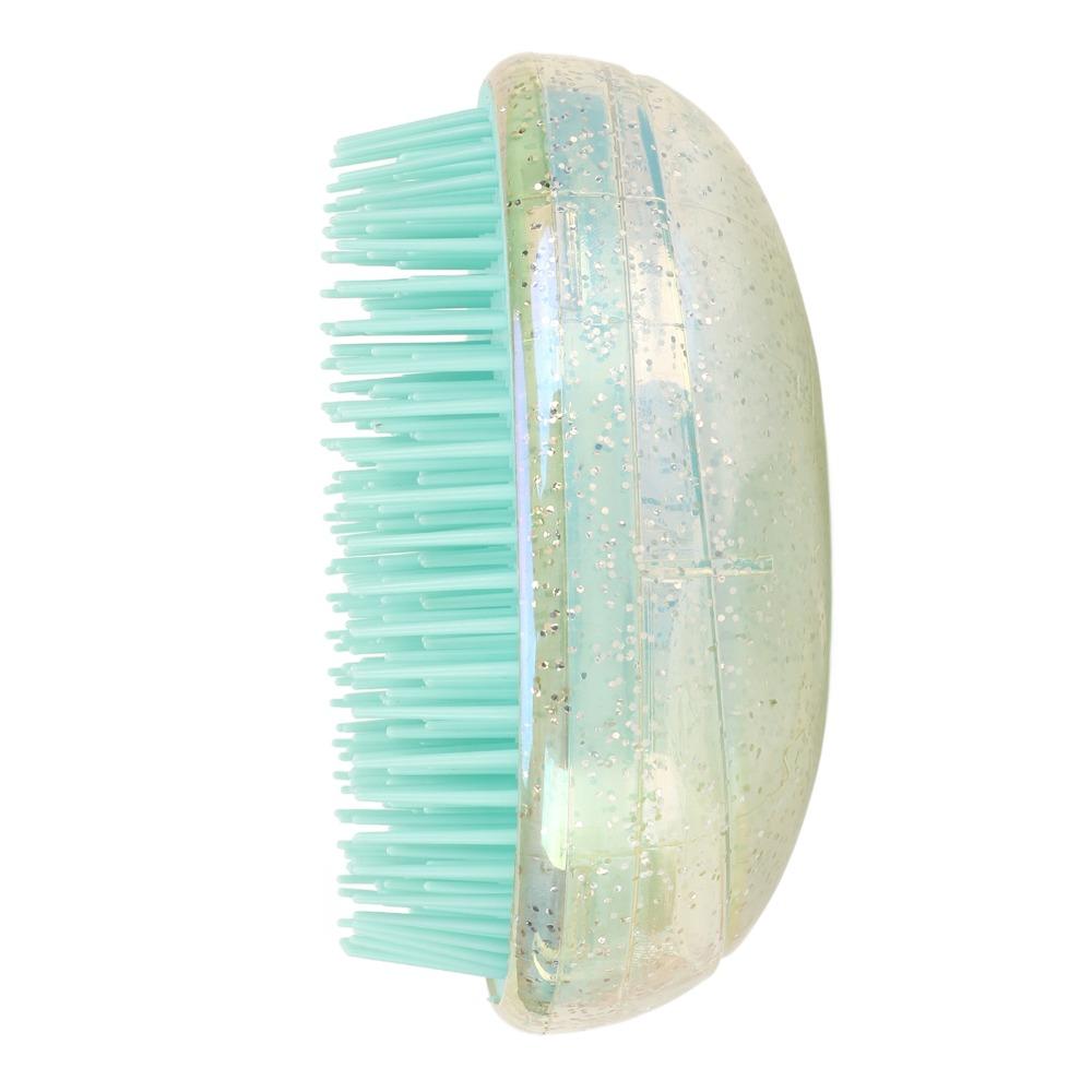 Portable Egg Shape Hair Brush Soft Detangling Hair Brush Massage Detangling Brush Home Use