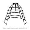 Petticoat Cage Crinoline Half Slips Wedding Accessories 2/3/4/5 Hoops 50s Vintage Short / Long Underskirt for Women
