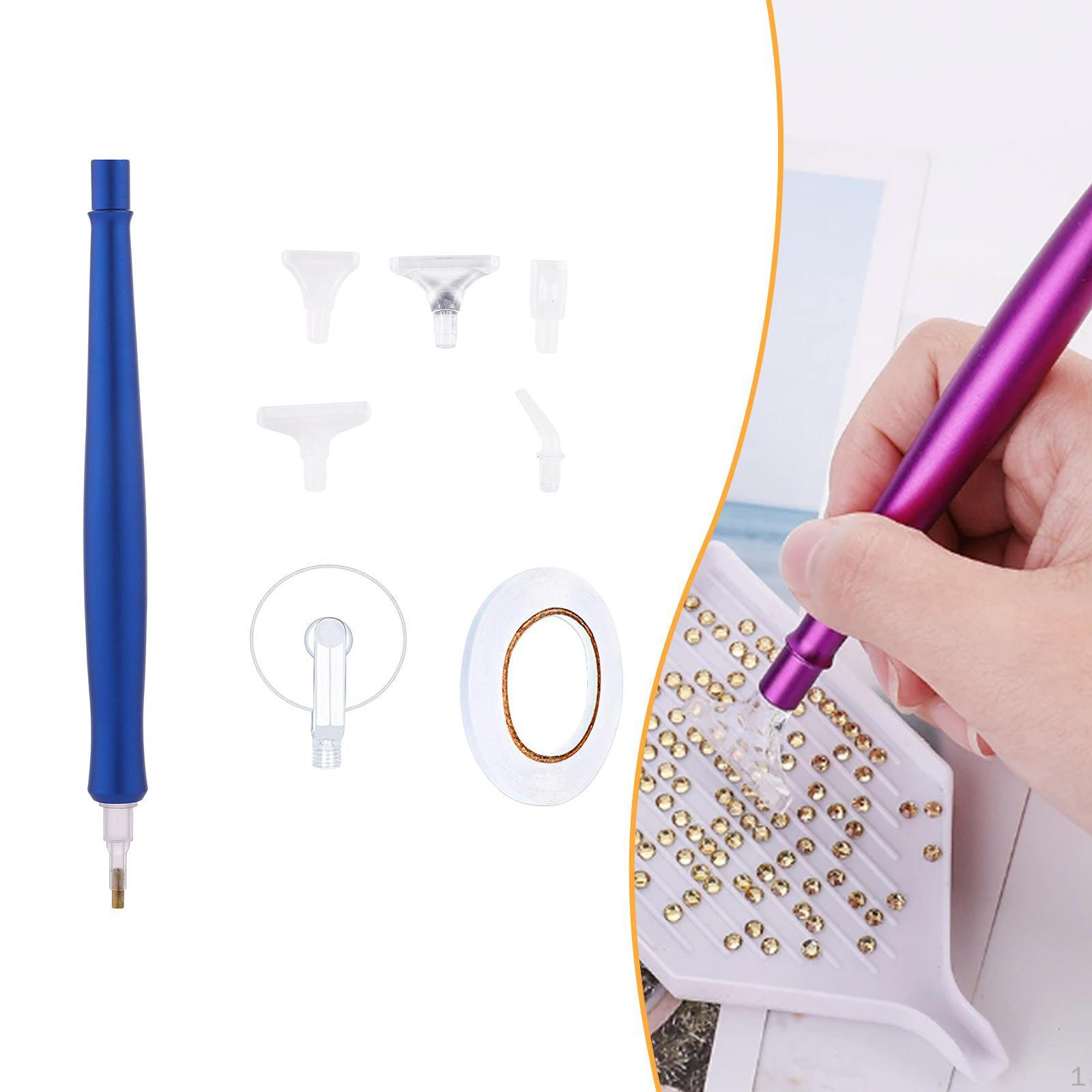 

Инструменты для художественной росписи Аксессуары Ручка со сменными головками синий