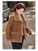 Women's Plus Velvet Warm Coat for Ages 40-60: Middle-Aged and Elderly Fashion