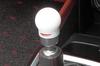 MONSTER SPORT Shift Knob C-Type M12×1.25, Spherical, White (for Suzuki Swift Sport ZC33S 6MT)