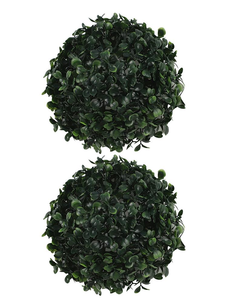 Kugel Künstliche Pflanze Kugeleffekt Hängend Haus Formschnittbaum Blatt 10cm 16cm 23cm Künstlicher Garten Hohe Qualität