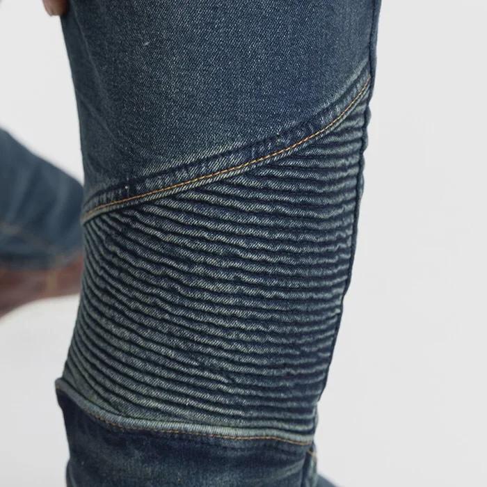 Jeansy motocyklowe: Unisex, Odporny na upadki, Slim Fit, Na każdą porę roku