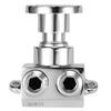 G1/2in Thread Copper Floor Foot Pedal Control Switch Valve Automatic Cold Water Tap Foot Pedal Valve