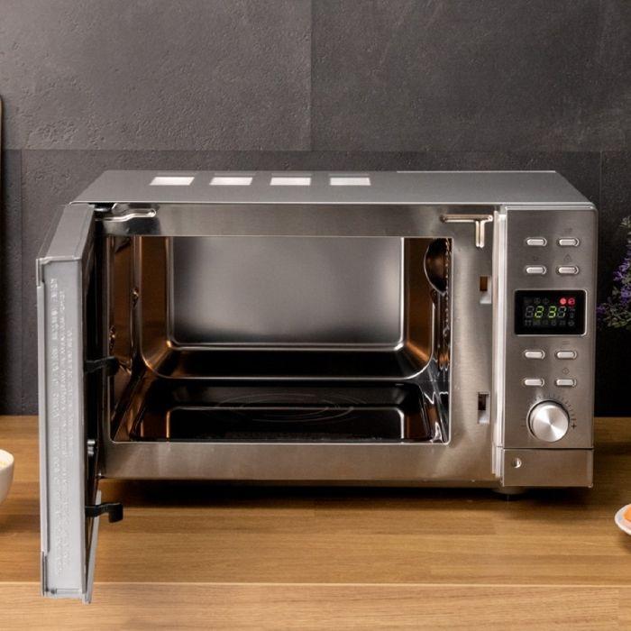 Cecotec Micro-ondes GrandHeat 2000 Plateau Plat Acier