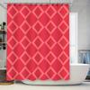 Gold Plaid Shower Curtain for Bathroom Decor Modern Waterproof Fabric Bath Mat with Hooks Available In Various Sizes On AliExpre