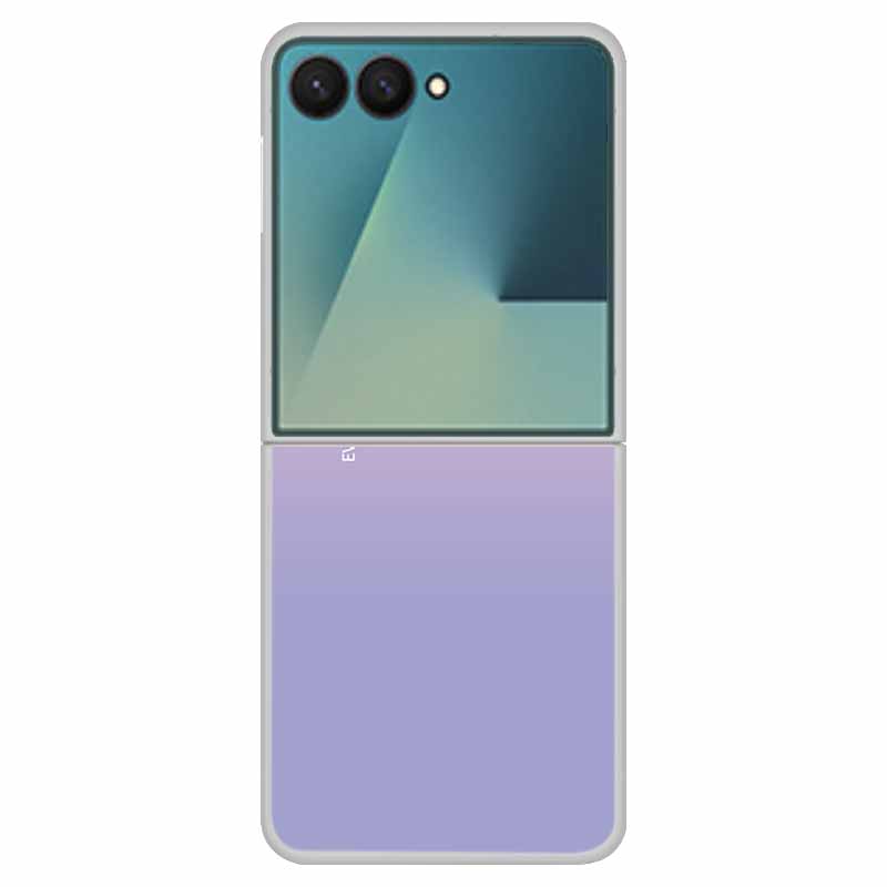 Funda For SAMSUNG Z Flip 7 Cases Marble Clear Hard PC Phone Back Cover for Galaxy Z Flip7 5G Back Cover ZFlip7 Transparent Shell