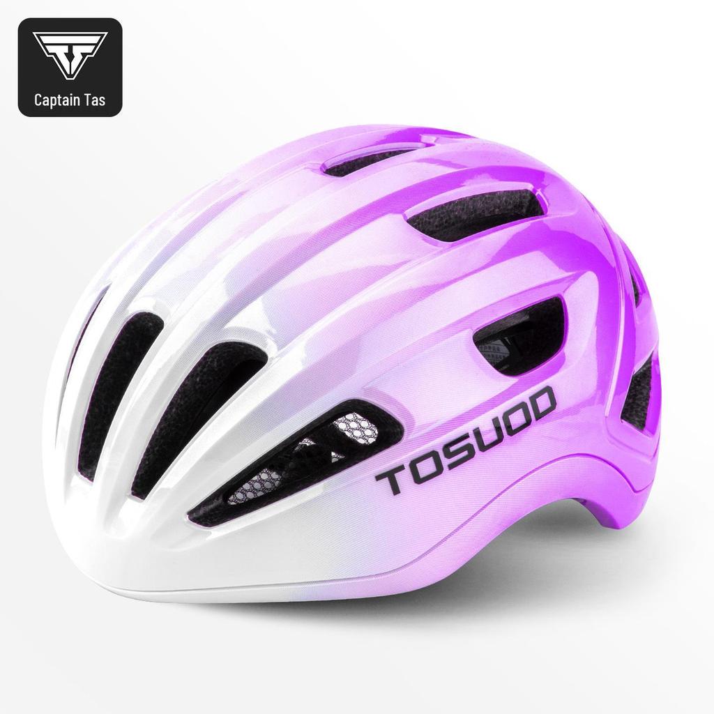 TOSUOD Vinter Gradient Cykelhjälm för Kvinnor & Män - Helface, Säkerhetshjälm för Landsvägs- & Mountainbike