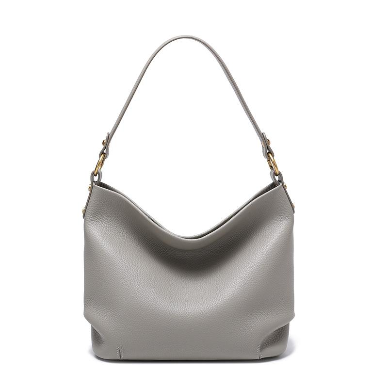 Genuine Leather Women Shoulder Bags Luxury Designer Large Capacity Women's Bag Versatile Cowhide Handbag Female Crossbody Bag