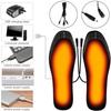 USB Heated Insoles Shoe Electric Foot Warming Pad Feet Warmer Sock Pad Mat Winter Outdoor Sports Heating Insole Winter Warm