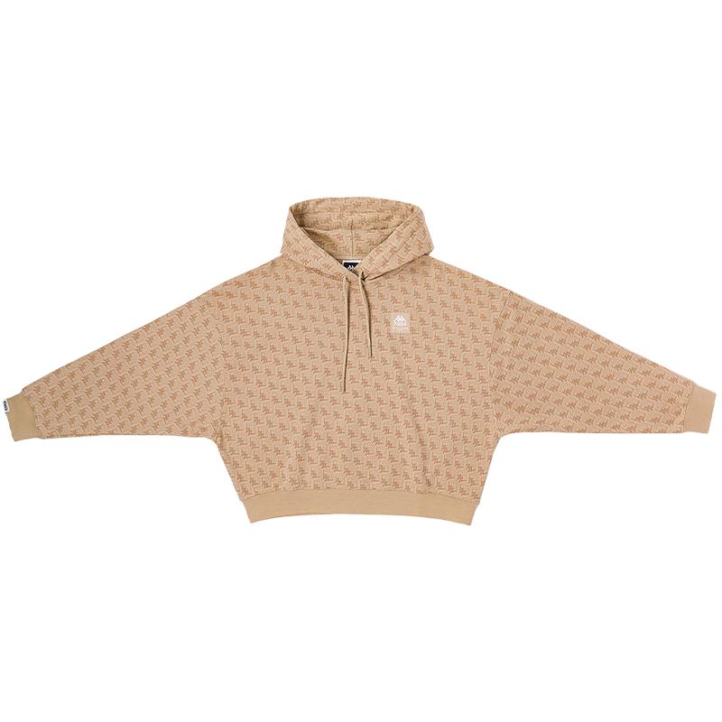 Kappa Women s Full Print Short Hoodie Pullover XL