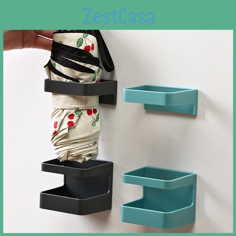 Rack Punchfree Umbrella Storage Wallmounted For Small Sun Umbrellas