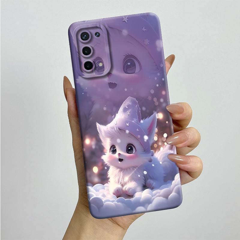 For OPPO A74 5G A54 5G Case A93 5G Capa Silicone Soft Phone Funda CPH2197 CPH2195 CPH2263 Painted Printed Protective Back Cover