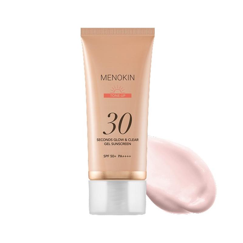 [MENOKIN] 30 Seconds Glow & Clear Gel Sunscreen SPF 50+ PA++++ 50ml