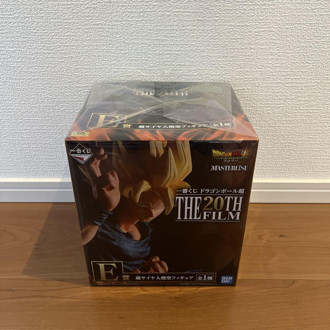 

[USED] Dragon Ball Super THE 20TH FILM Super Saiyan Son Goku E Prize
