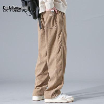 Mark Fairwhale Men's Straight-Leg Casual Pants