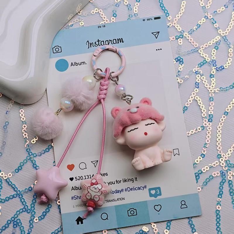 Crayon Shin-chan Toy Keychain Gifts Cartoon Shin-chan Hanging Pendant Keyring Backpack Pendant Charms Keychain for Children Gift