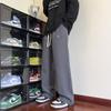Corduroy Sweatpants Autumn and Winter New Hong Kong Style Loose Straight Casual Pants Men's Tooling Sweatpants One Piece Shop