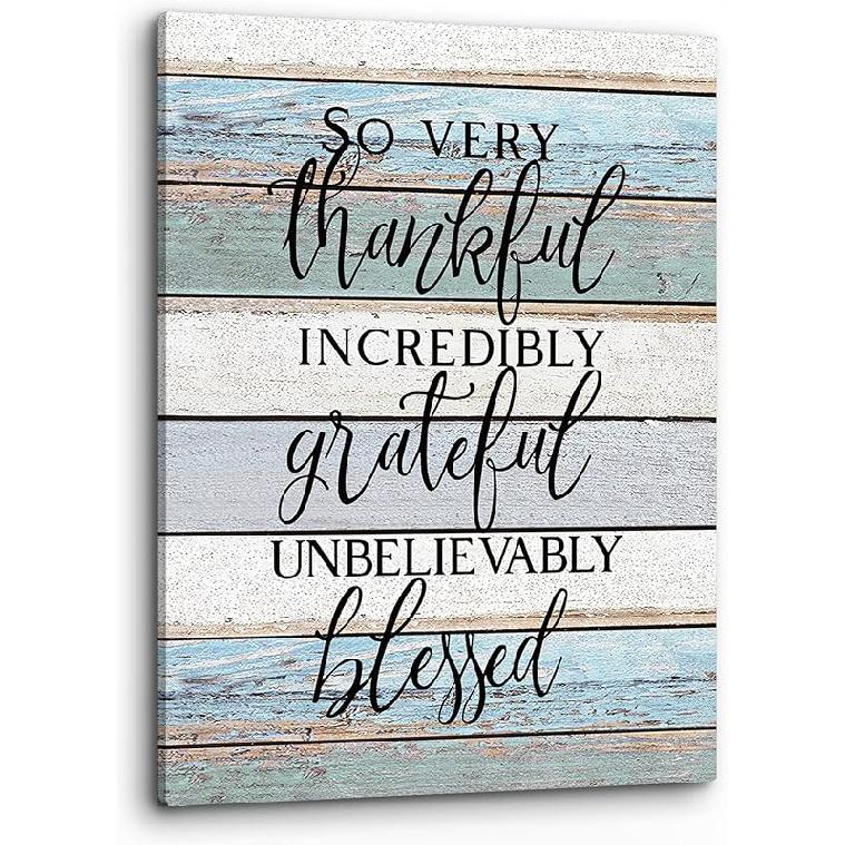 PHAMTE Home Today Is a Good Day To Have a Good Day pirational Quotes Wall Art, Rustic Farmhouse Motivational Saying Print Framed Canvas Painting