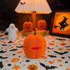 Anti-collision Halloween Jewelry Box Wedding Flannel Jewelry Organizer Pumpkin Rings Box  Propose