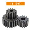 Pinion Gears 1.5M-12T/13T/14T/15T/16T/17T/18T/19T/20T/21T/22T SC45# Carbon Steel Cylindrical Gear High Frequency Quenching Teeth