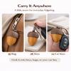 Acorn Pop Fidget Button Clicker Keychain Pendant Simulated Pinecone Silent Stress Relief Toy Portable KeyRing BackBag Decor Gift