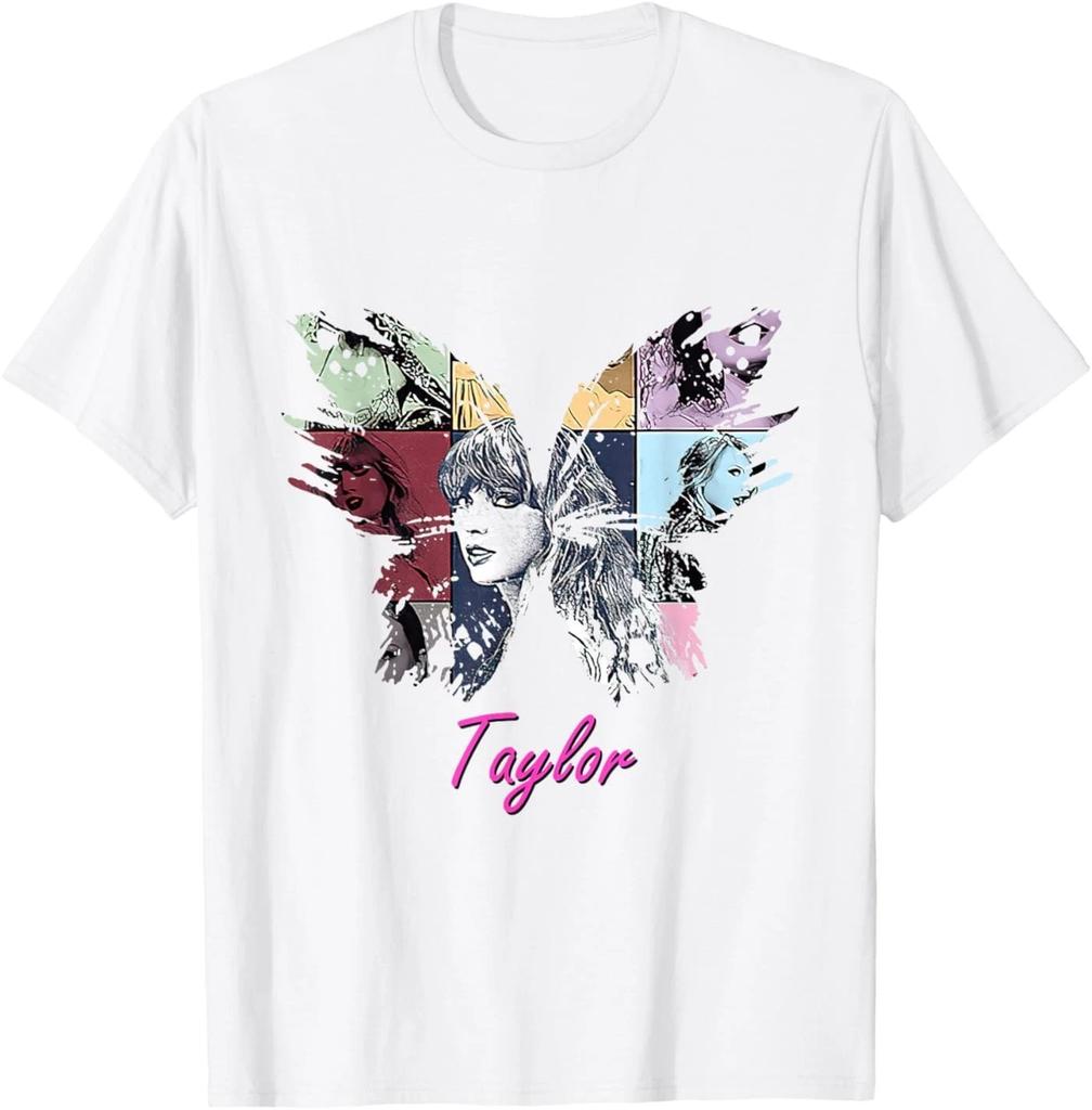 First Name TAYLOR Girl Retro Personalized Groovy 80s Vintage T-Shirt