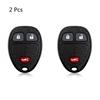 2x Remote Key For Chevrolet HHR Buick Pontiac Saturn KOBGT04A 15100811 15777636