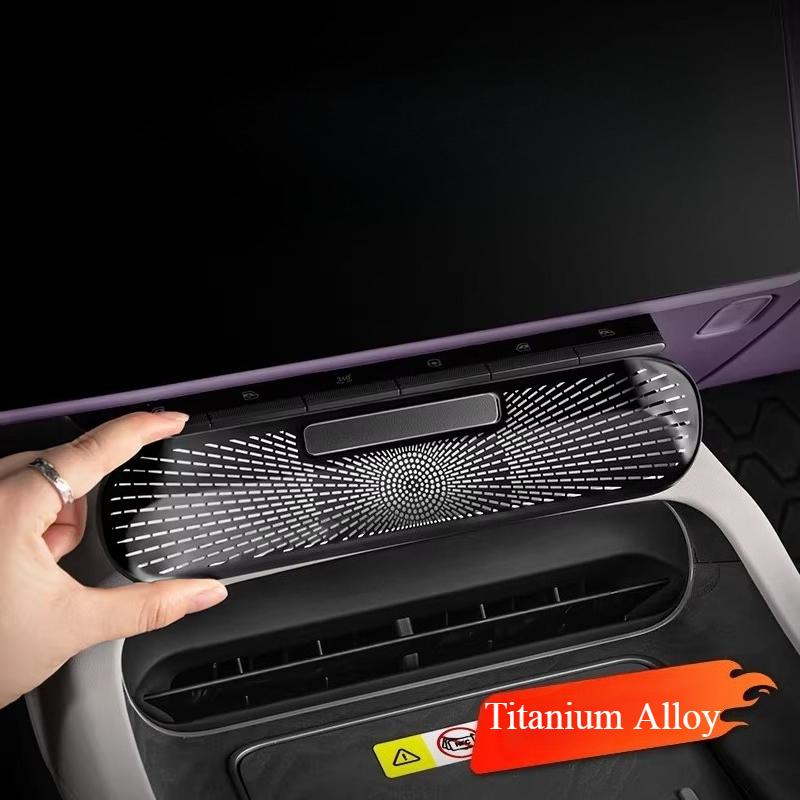 For Avatr 12 Central Control Air Conditioner Trend Protective Cover Door Air Mask Car Interior Modification Accessories Tools