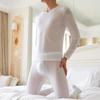 Men's Ultra-Thin Quick-Drying Breathable Ice Silk Base Layer Set