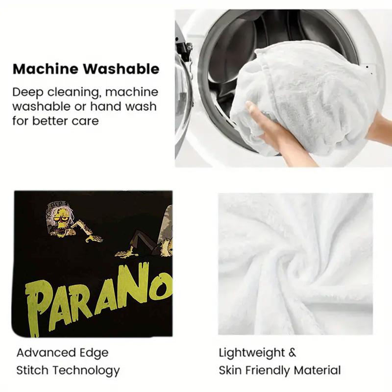 ParaNorman 2D Flat Pattern Flannel Blanket High quality All Seasons Warmth and Comfort Perfect for Christmas Gifts.DMT0925366
