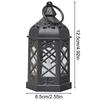 Vintage LED Candle Lantern Flameless Flickering Outdoor Indoor Hanging Decor for Garden Party Festival Atmosphere Lighting