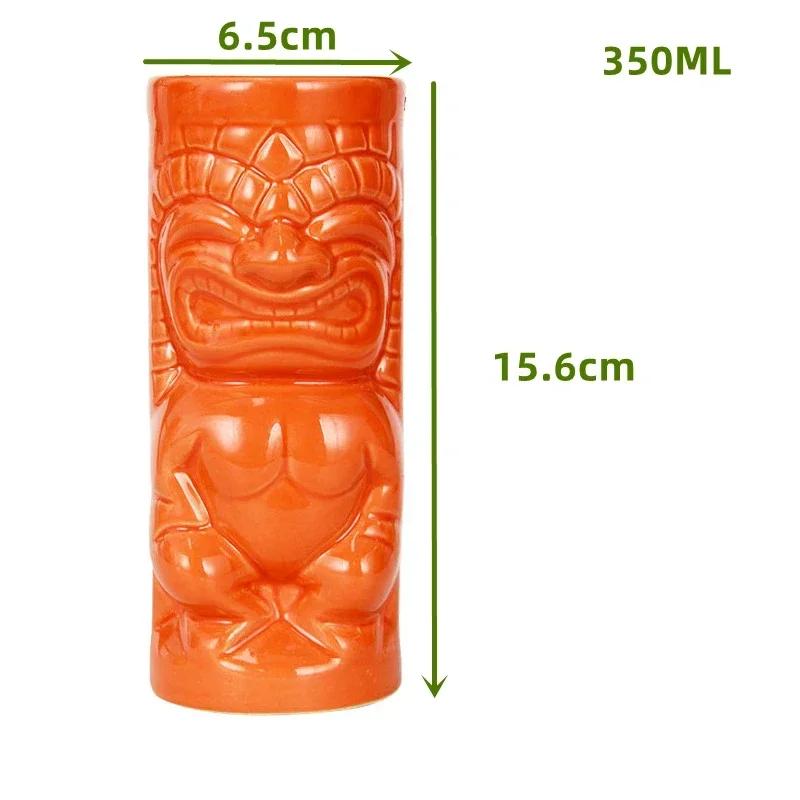 60 Types Ceramic Hawaii Tiki Mugs Creative Cocktail Glasses Beer Glass Martini Glasses Wine Glass Funny Cup Gift for Men
