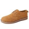 Fashion Men's Derby Shoe Oxford Lace Up Suede Leather Shoes Casual Shoes Outdoor Dress Shoes