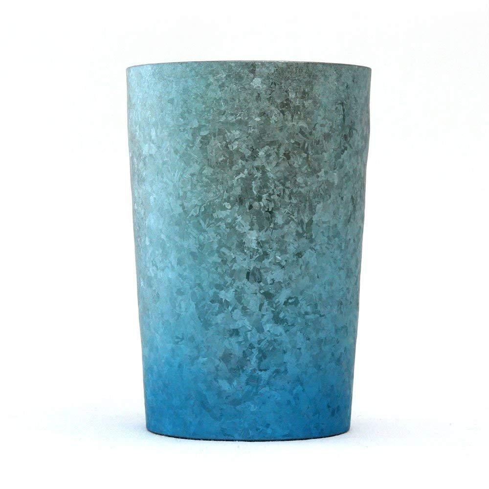 HORIE Made in Niigata Prefecture Titanium Double Tumbler Kiln Light 270cc Chugu Torakuma Shoten Custom Made Gradient Blue T09KM270GB Tsubame,