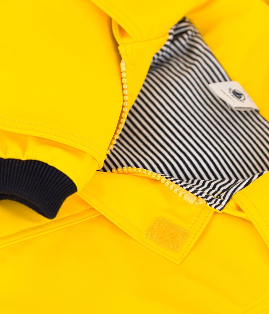 Petit Bateau Yacht Parka A08FB Bright 18 81cm Yellow, Months,