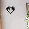 Bohemian Horse Iron Wall Decor Handmade Metal Sculpture Living Room Art