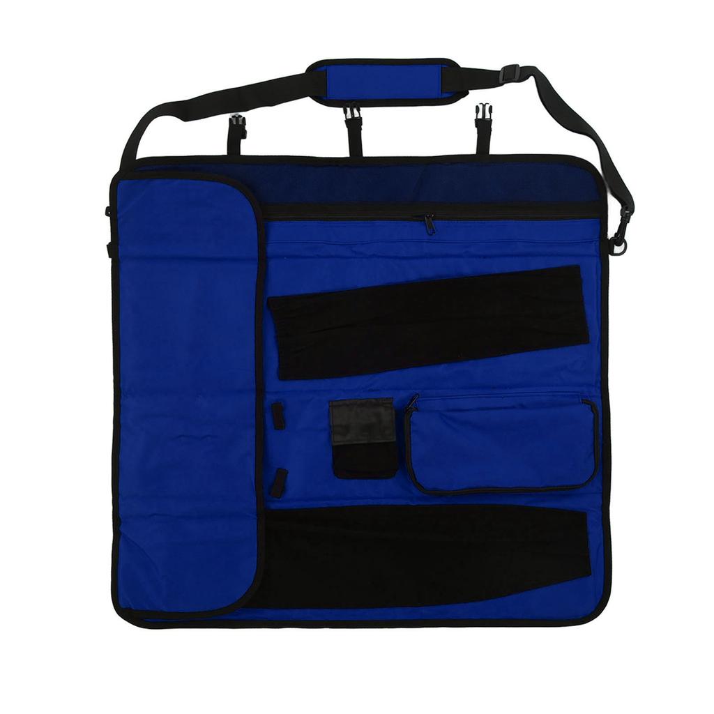 Składana torba na łuk refleksyjny Torba do przechowywania łuku i strzał do zawodów strzeleckich na świeżym powietrzu Uchwyt na strzały łucznicze Niebieski