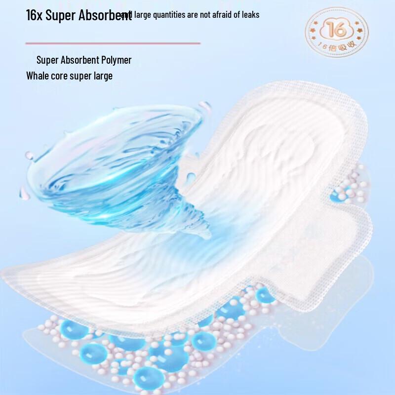 Space 7 Ultra-Thin Night Sanitary Pads