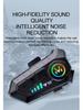 Y10-2X Bluetooth Helmet Intercom Headset, 500m Range, 2-Person Smart Voice Communication